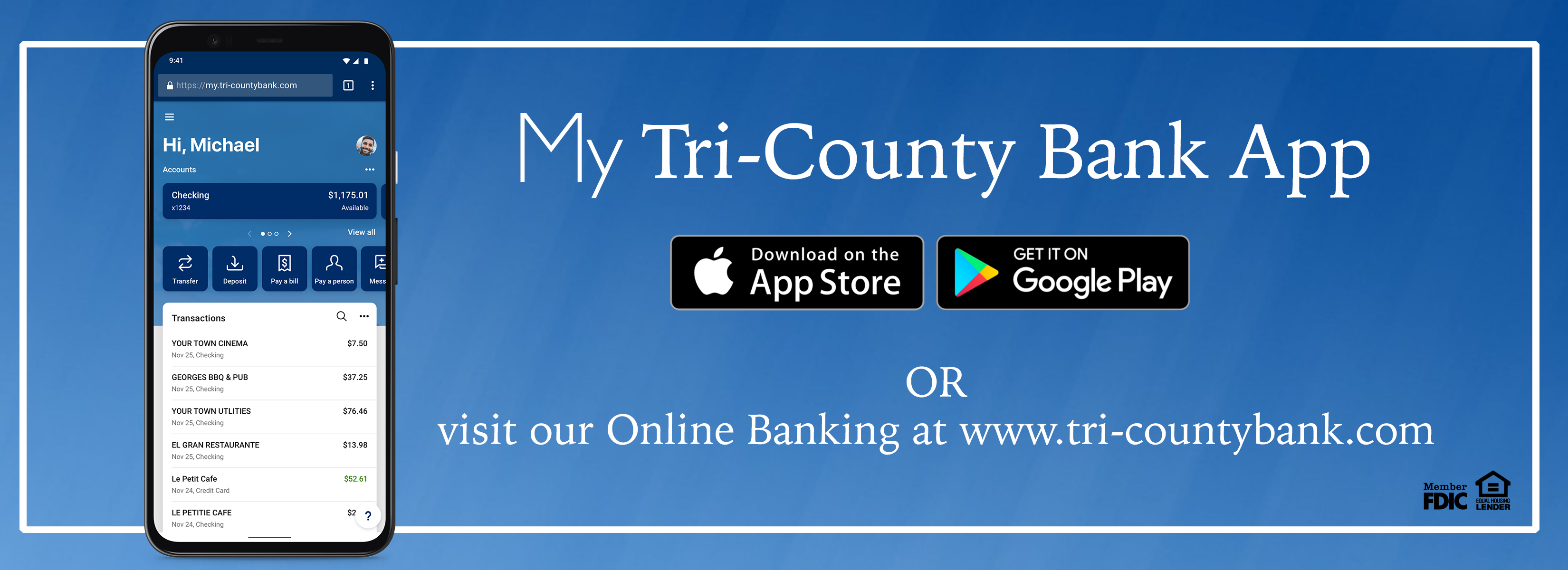 Tri-County Bank opens headquarters - The County Press